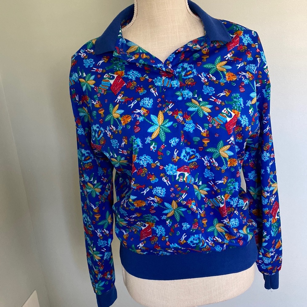 Vintage Diane Von Furstenberg Acapulco shirt